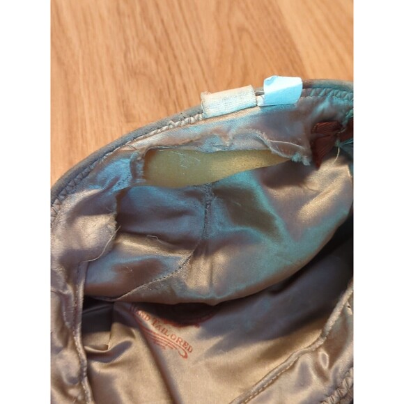 LL Bean Drivers Newsboy Hat Cap Large Brown Quality De Luxe Leather Vintage - Picture 10 of 12